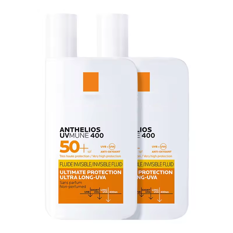 50ml Anthelios Tinted SPF 50 Sunscreen Toleriane Gentle Cleanser LaRoch Po Waterproof Sunscreen Lotion