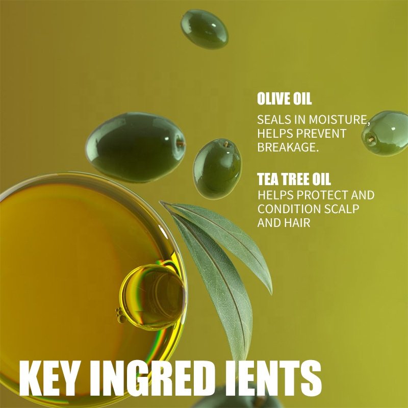 Smoothing Hair Oil Cream bleached curly olives hair keratin For Dry Dameged Organic hair treatment smoothing