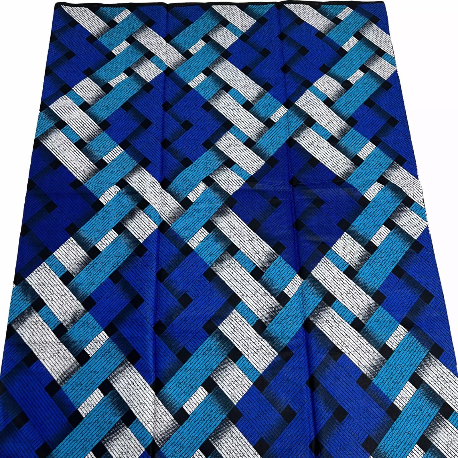 High-Quality African Wax Printed Fabric, Holland Loincloth with Vibrant Patterns, Ideal for Traditional Wear and Custom Designs