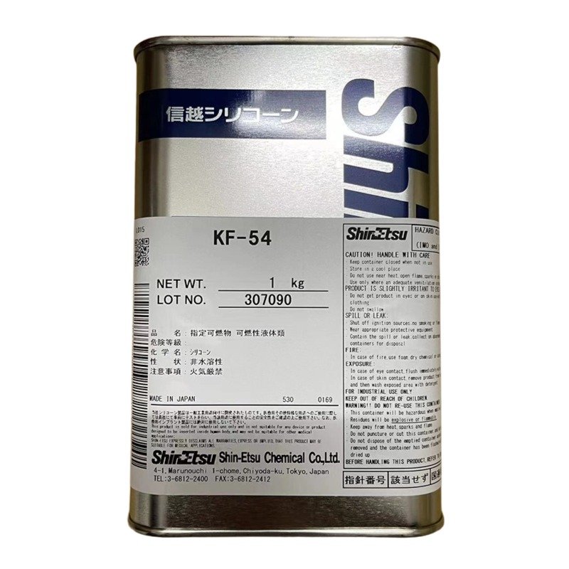 ShinEtsu KF-54 High Temperature Methylphenyl Silicone oilOrganic thermal conductive silicone oil transparent