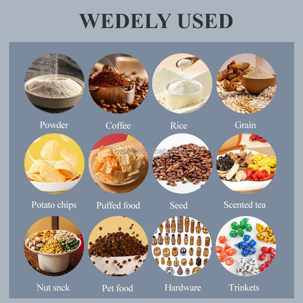 Small Business Pesticides Powder Auger Chemical Powder Fertilizer Multifunctional Packing Machine For 10g 50g 500g