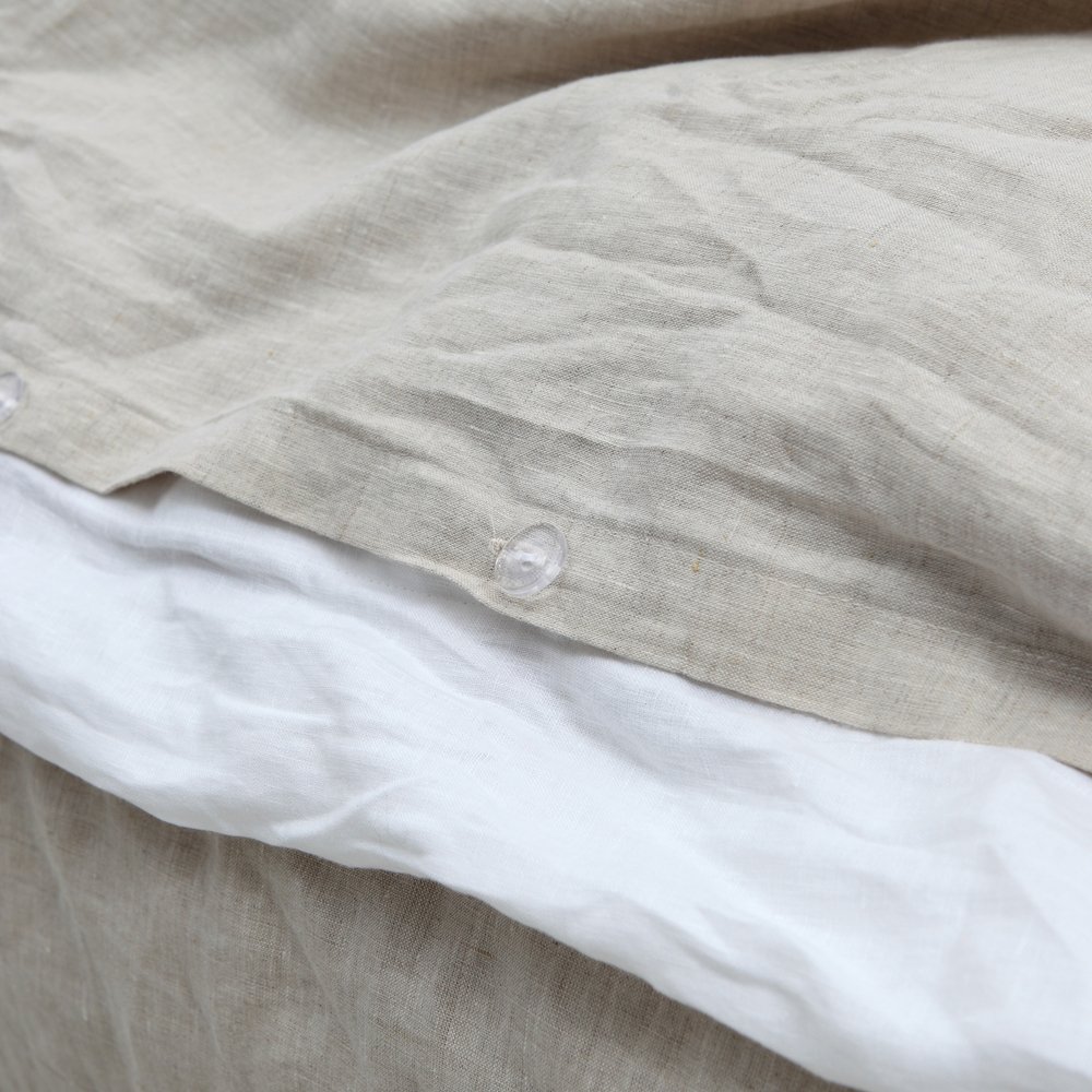 100% linen 280cm width 110 inch natural flax color for linen bedding home textile washed linen ML008