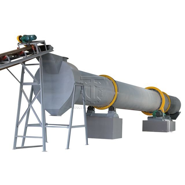 Rotary Drum Drying Machine Organic Compound Fertilizer Granules Dryer