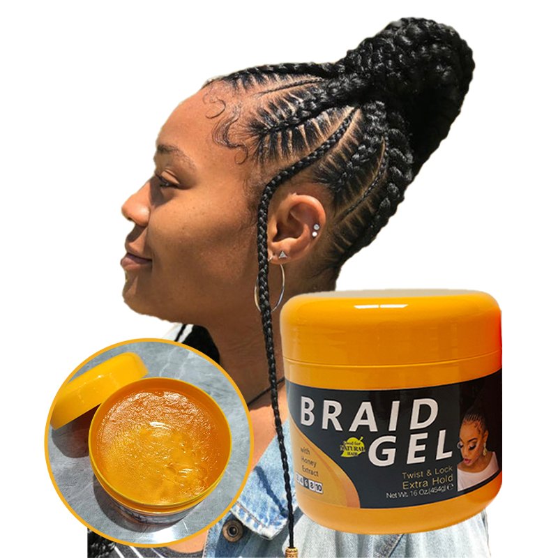 New Formula Olive oil extract shine Jam Hair Styling Wax Pomade Edge control for Women Better Quality accept customize