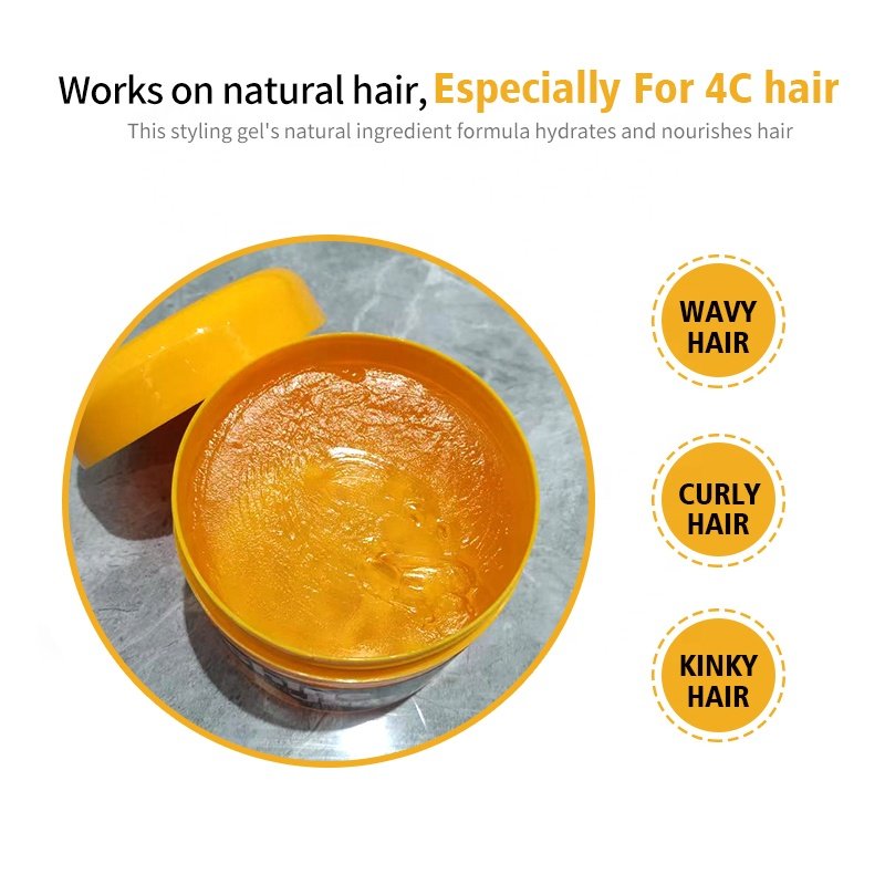 New Formula Olive oil extract shine Jam Hair Styling Wax Pomade Edge control for Women Better Quality accept customize