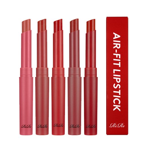 Hot Product in Korea Makeup Product Lip Product RIRE Air Fit Lipstick Excellent Adhesion Light Texture