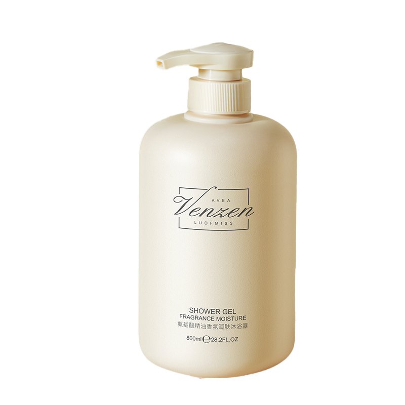 OEM VENZEN private label organic rose moisture clean fragrance nourish body wash shower gel