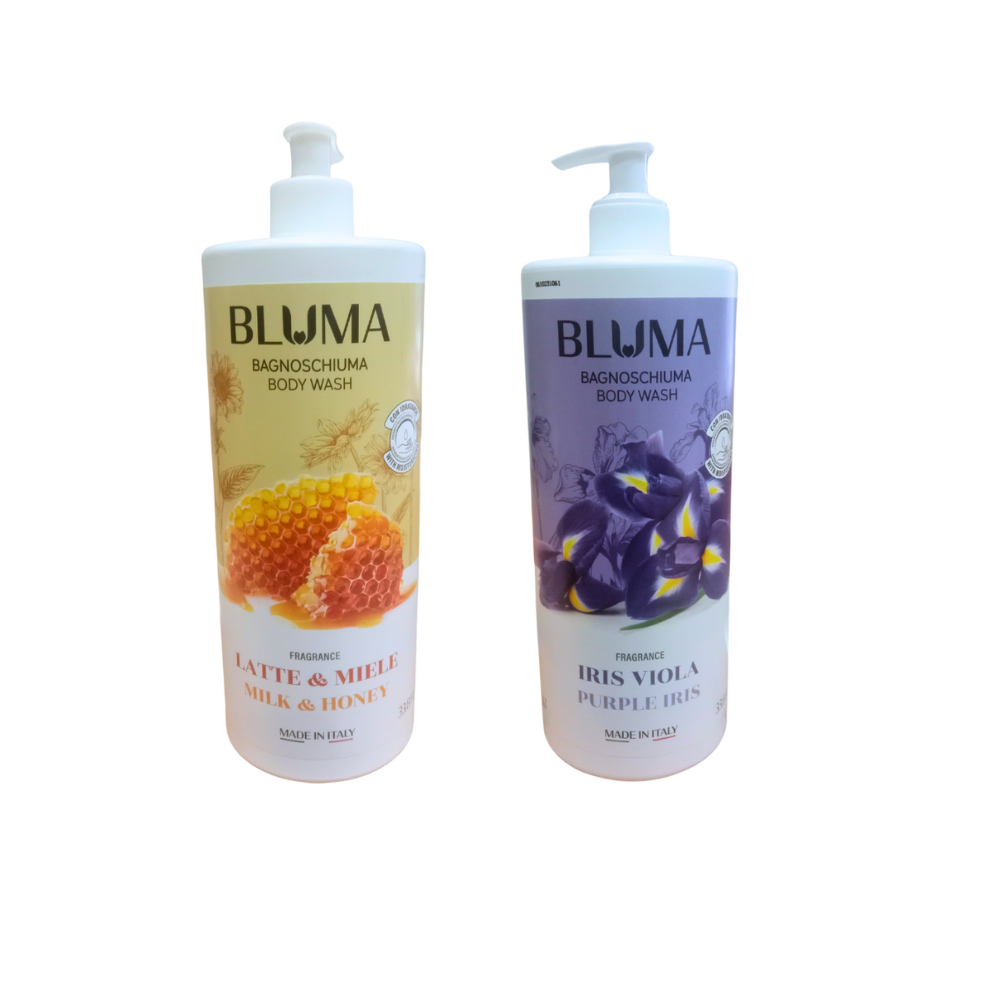 BLUMA BODYWASH 1L X 12 LAVENDER Shower Gel Chemical Bath Supplies Natural Product Soft Skin Liquid Toilet Soap