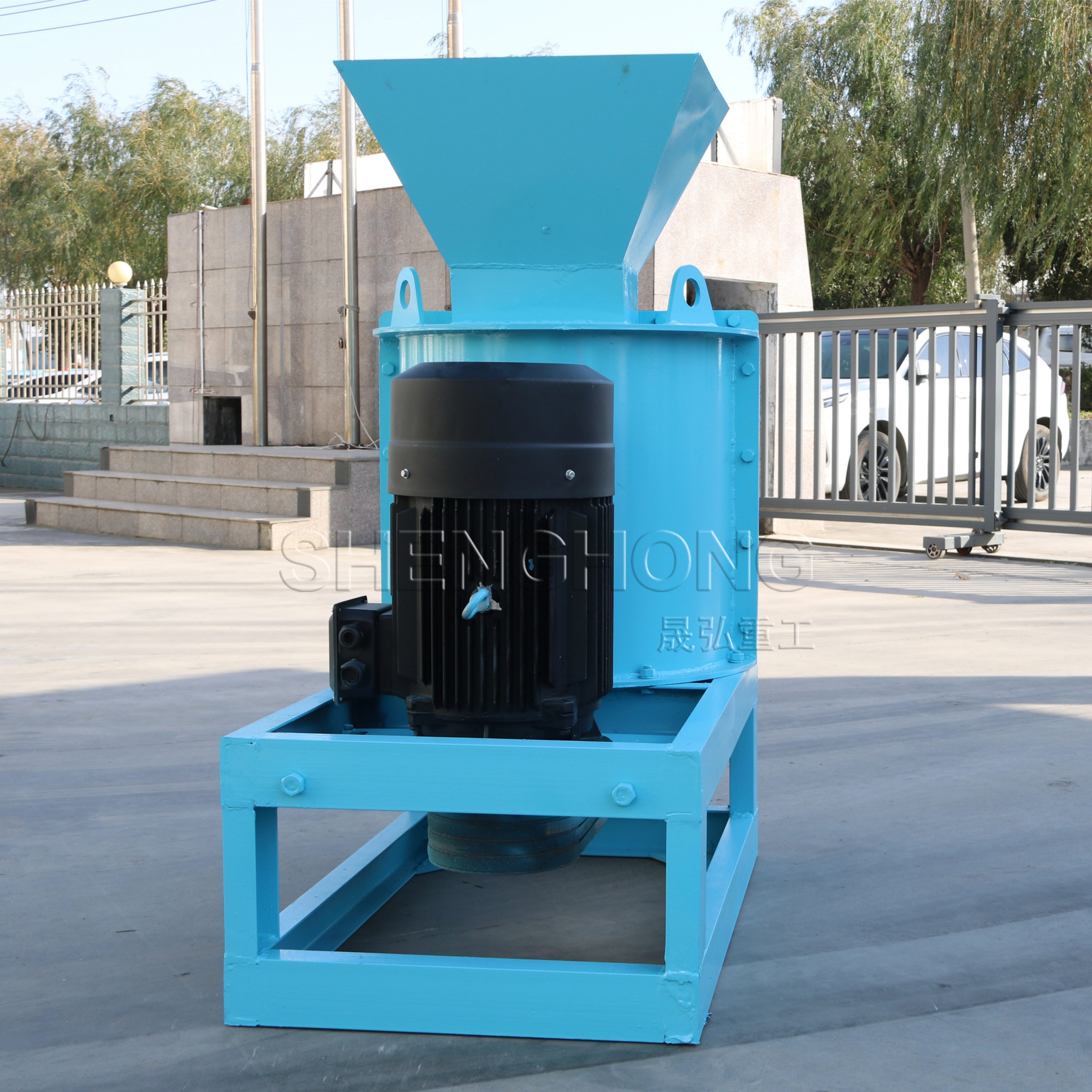 Compost crusher semi-wet material crusher for sale organic waste crusher price
