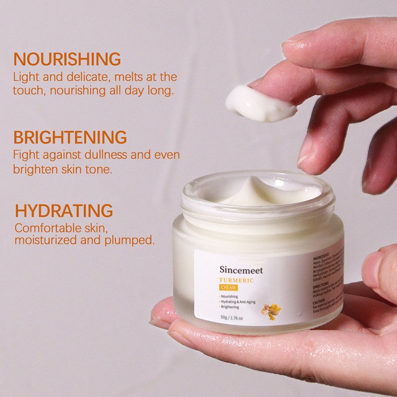 Facial Lightening Freckle Blemish Pimples Melasma Dark Spot Corrector Remover Face Turmeric Cream For Dark Skin