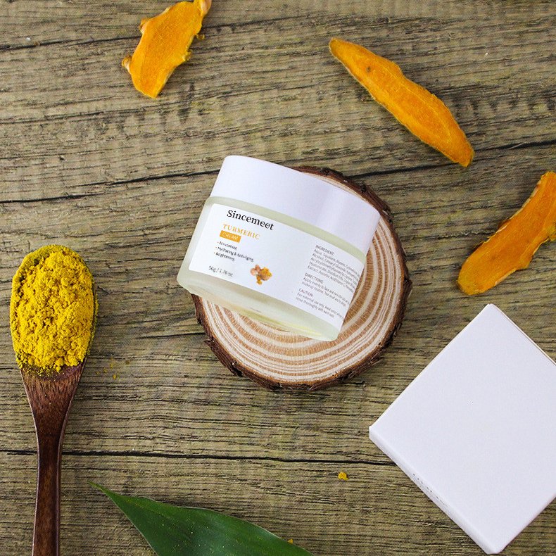 Facial Lightening Freckle Blemish Pimples Melasma Dark Spot Corrector Remover Face Turmeric Cream For Dark Skin