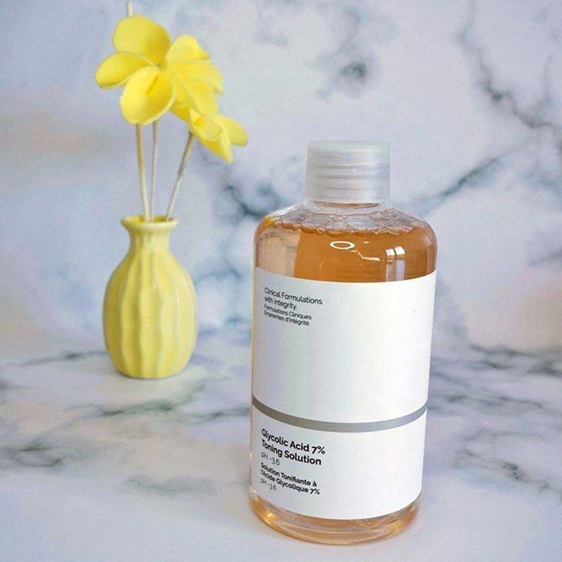 ordinari 240mL Facial Care Lightening Body Skin Repair Toner 7% Glycolic Acid Toning Solution