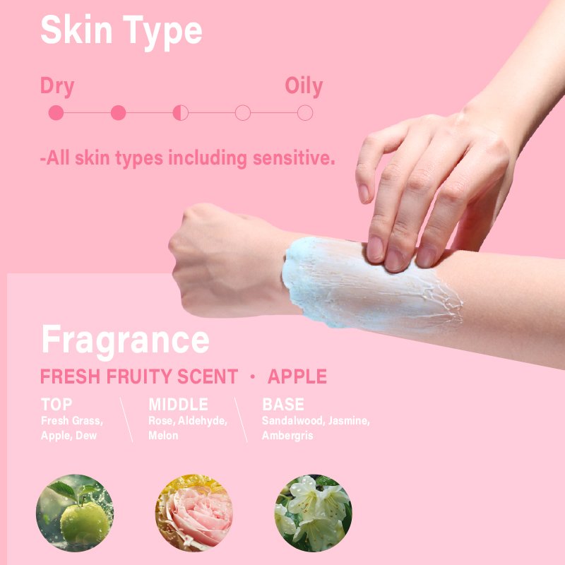 OEM Private Label Rainbow Ice Cream Natural Face Body Exfoliator Deeply Nourish Body Polish Scrub