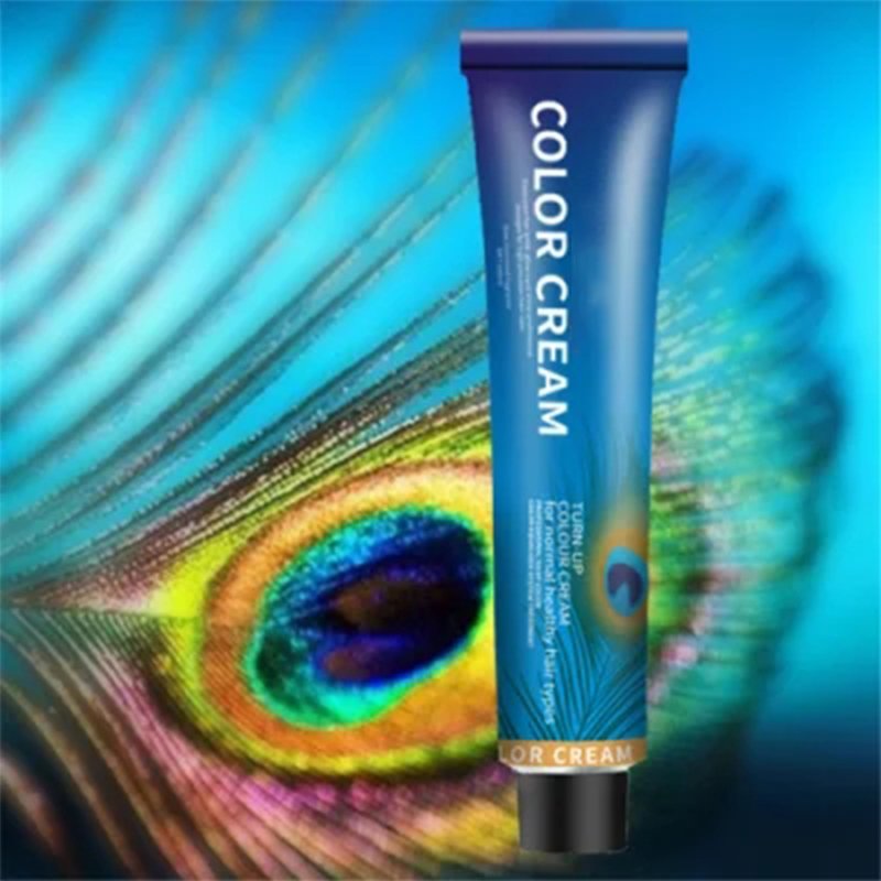 43 Colors Glitter Permanent Nourishing Organic Hair Color design Cream chart hair Dye