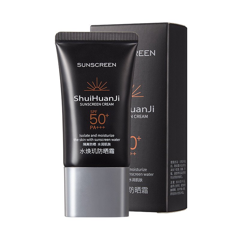 Private Label SPF 50 Oil-Free Zinc-Oxide Tinted Sunburn Sun Block Waterproof Sunscreen Whitening Sunblock Body And Face Cream