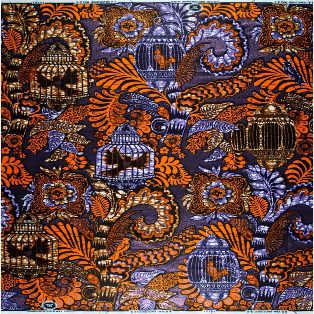 High-Quality African Wax Printed Holland Loincloth with Vibrant Patterns, Perfect for Traditional Wear and Custom Designs