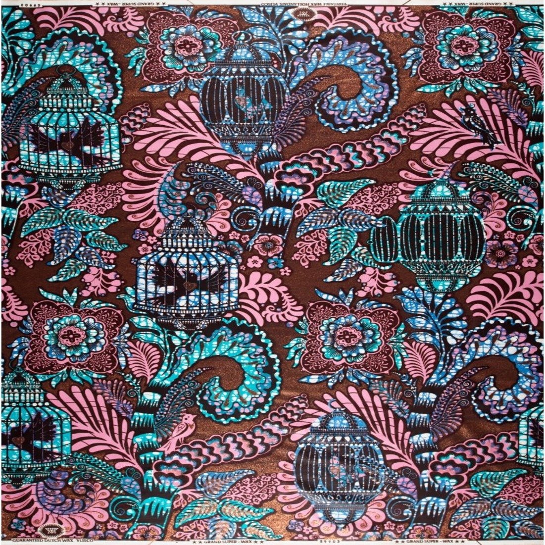 High-Quality African Wax Printed Holland Loincloth with Vibrant Patterns, Perfect for Traditional Wear and Custom Designs