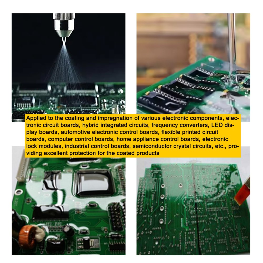 2571 Organic Silicon Three proof Adhesive Medical Home Appliance Photovoltaic Inverter Workboard Three proof Paint