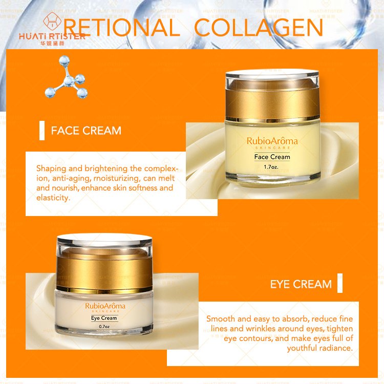 Rubioamora Korean Facial Care Whitening Rejuvenating Anti Aging Luxury Skincare Kit Natural Organic Face Serum Skin Care Set