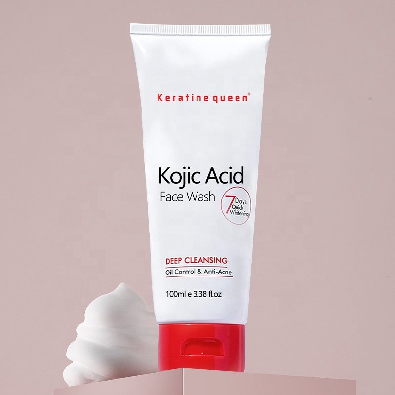 Deep Cleansing Skin Protection Mild Refreshing Hydrating Face Wash Kojic Acid Oil Control Anti Acne Facial Cleanser