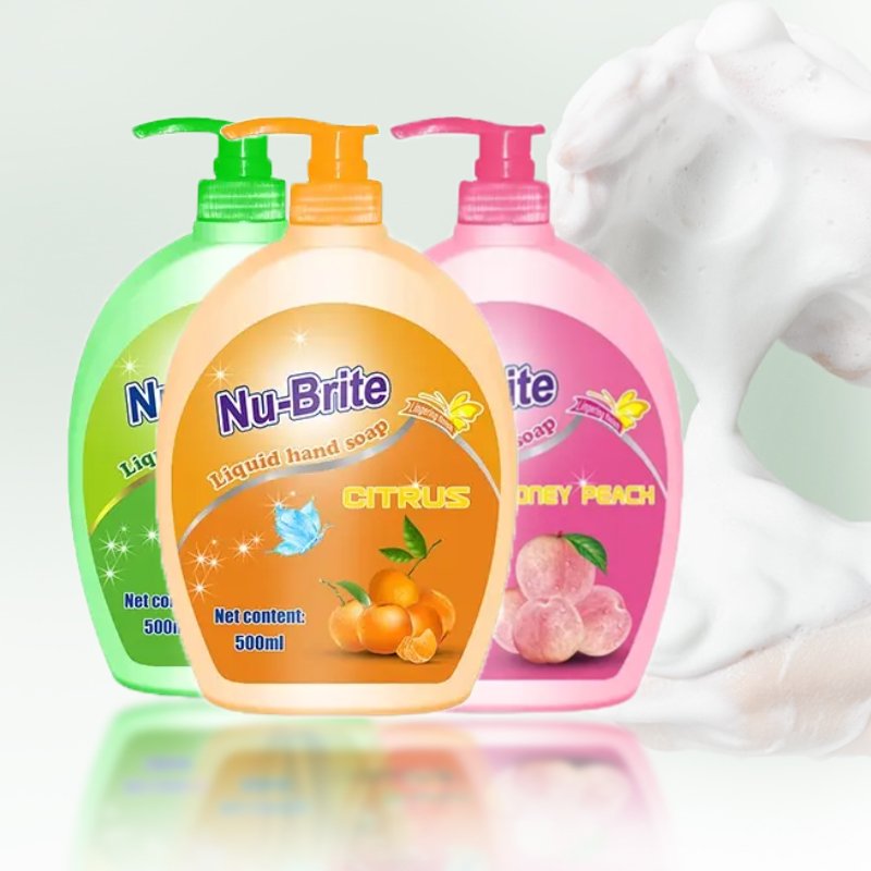 Wholesale Long Fragrance Natural Liquid Organic Hand Soap Private Label Hand Wash Liquid