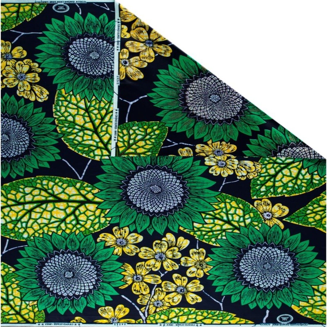 High-Quality African Wax Printed Fabric Holland Loincloth with Vibrant Patterns, Ideal for Traditional Wear and Custom Designs