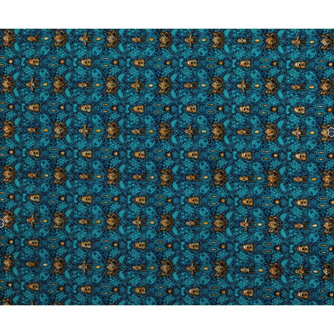 High Quality African Culture Patterns Wax Printed Cotton Fabric Vibrant Design Textile Crafts 120gsm Weight