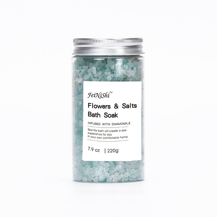 Blue Packaging Oem Soak Spa Sea Organic Private Label Bath Salt