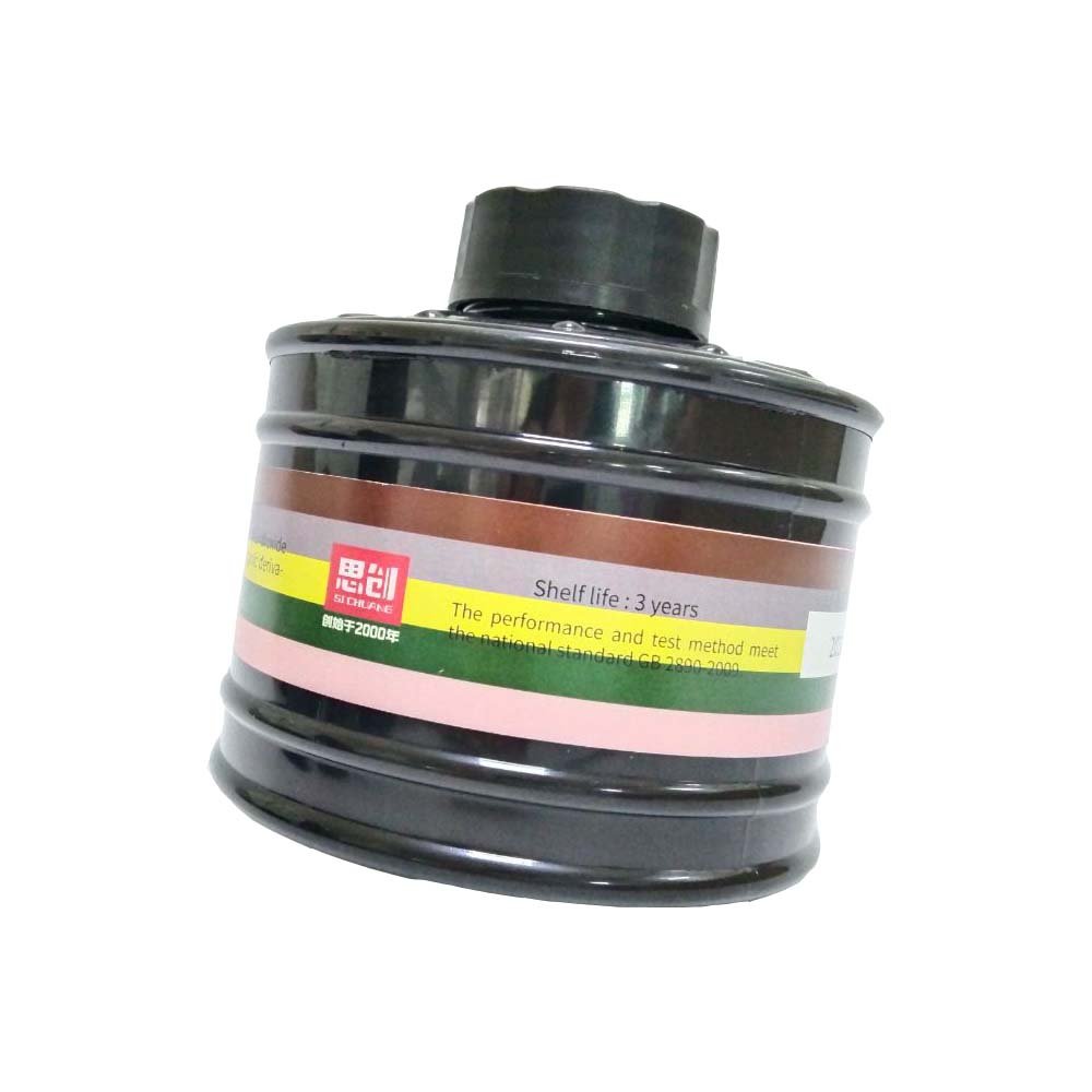 CNSTRONG OEM ODM activated carbon comprehensive filter ABEK2P1 Canister RD40 connector with full face gas respirator