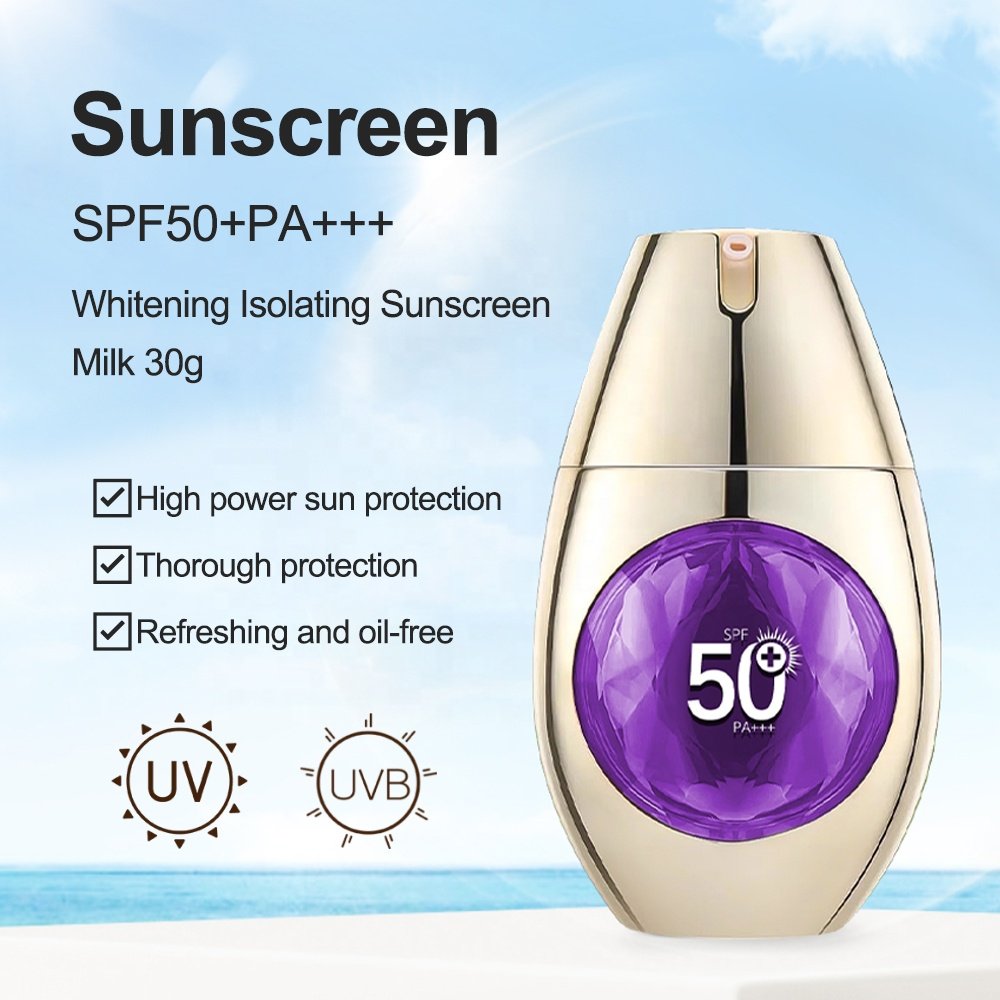 New Sport Sunblock Water Resistant Non-Greasy outdoor spf50 Traveling essentials sun protection Moisturizing 30gFacial Sunscreen
