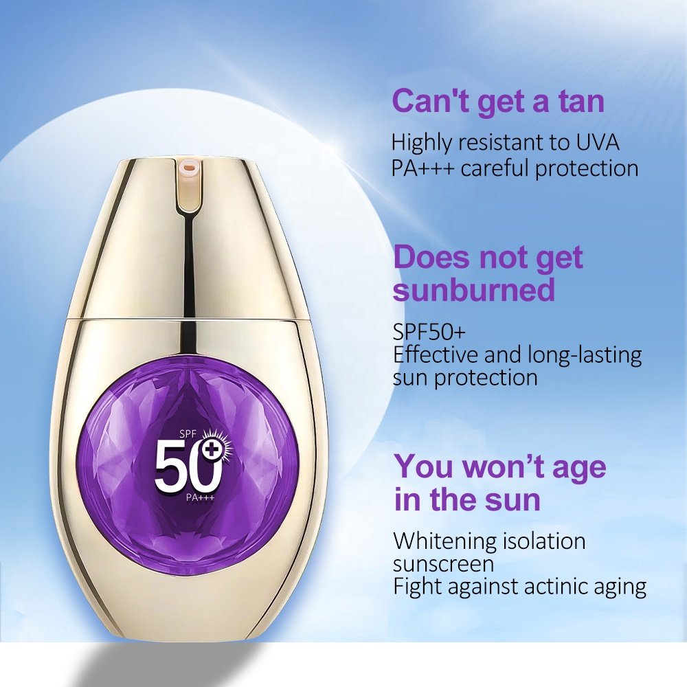 New Sport Sunblock Water Resistant Non-Greasy outdoor spf50 Traveling essentials sun protection Moisturizing 30gFacial Sunscreen