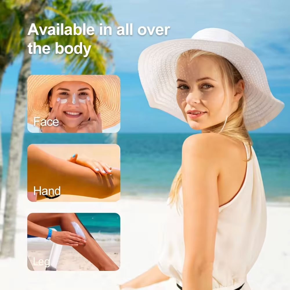 New Sport Sunblock Water Resistant Non-Greasy outdoor spf50 Traveling essentials sun protection Moisturizing 30gFacial Sunscreen