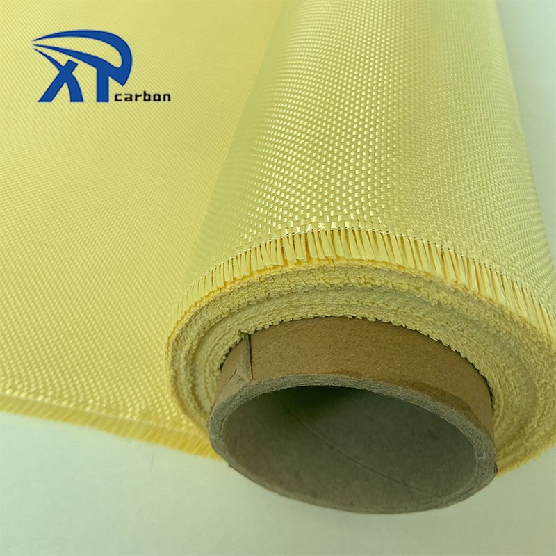 3000D 400g Hot Selling Product High Quality Woven Yellow Aramid Fiber Fabric Kevlars