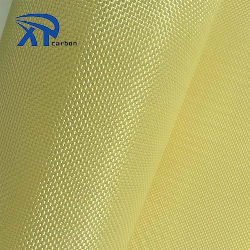 3000D 400g Hot Selling Product High Quality Woven Yellow Aramid Fiber Fabric Kevlars
