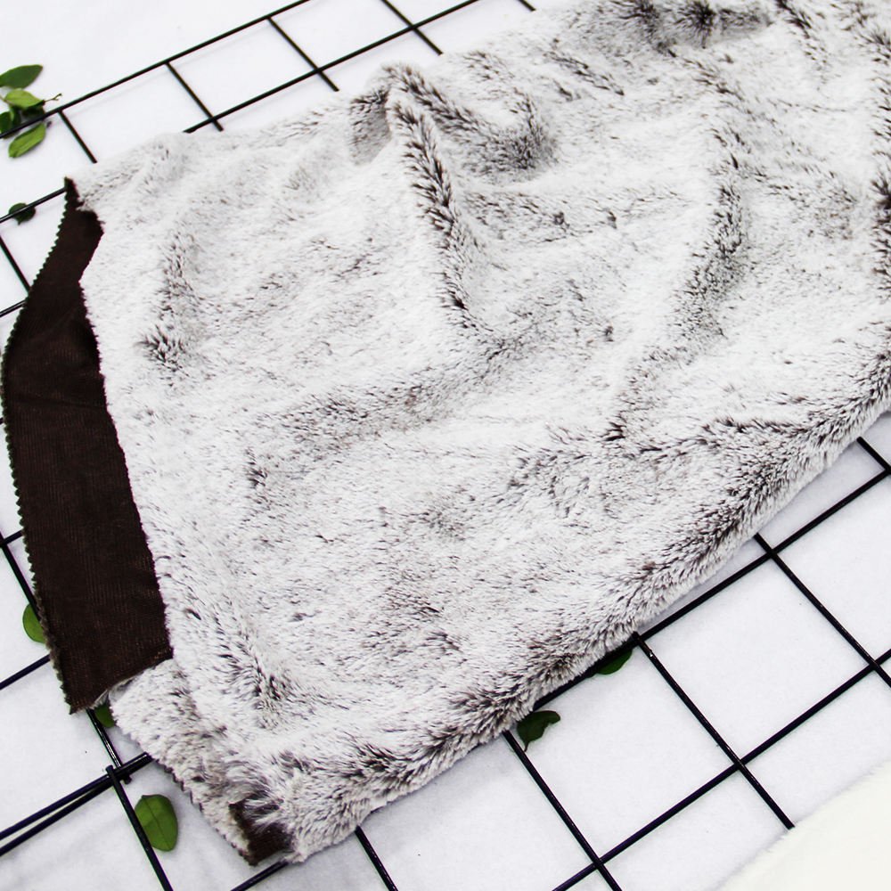Factory Manufacturer Soft Warm Knitting 100% Polyester Rabbit Faux Fur Fabric for Toys Sofa Coat and Blanket