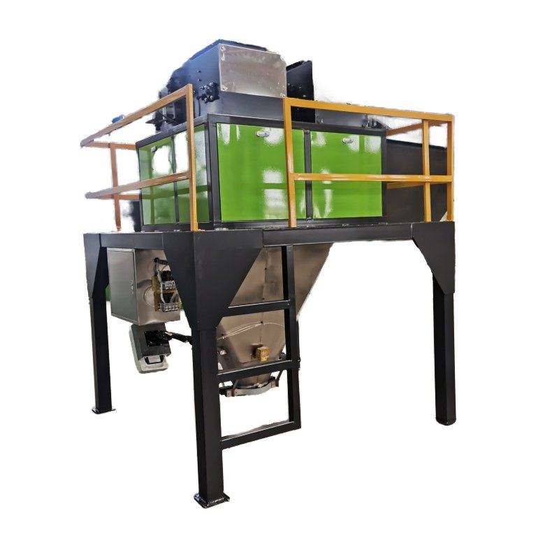 Automatic powder packing machine for organic fertilizer plant