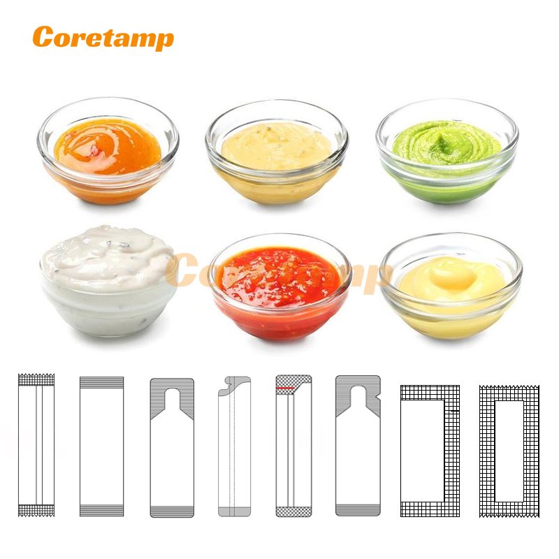 Automatic 4 side sealing liquid packing machine vertical multi track sachet organic extra virgin olive oil packing machine
