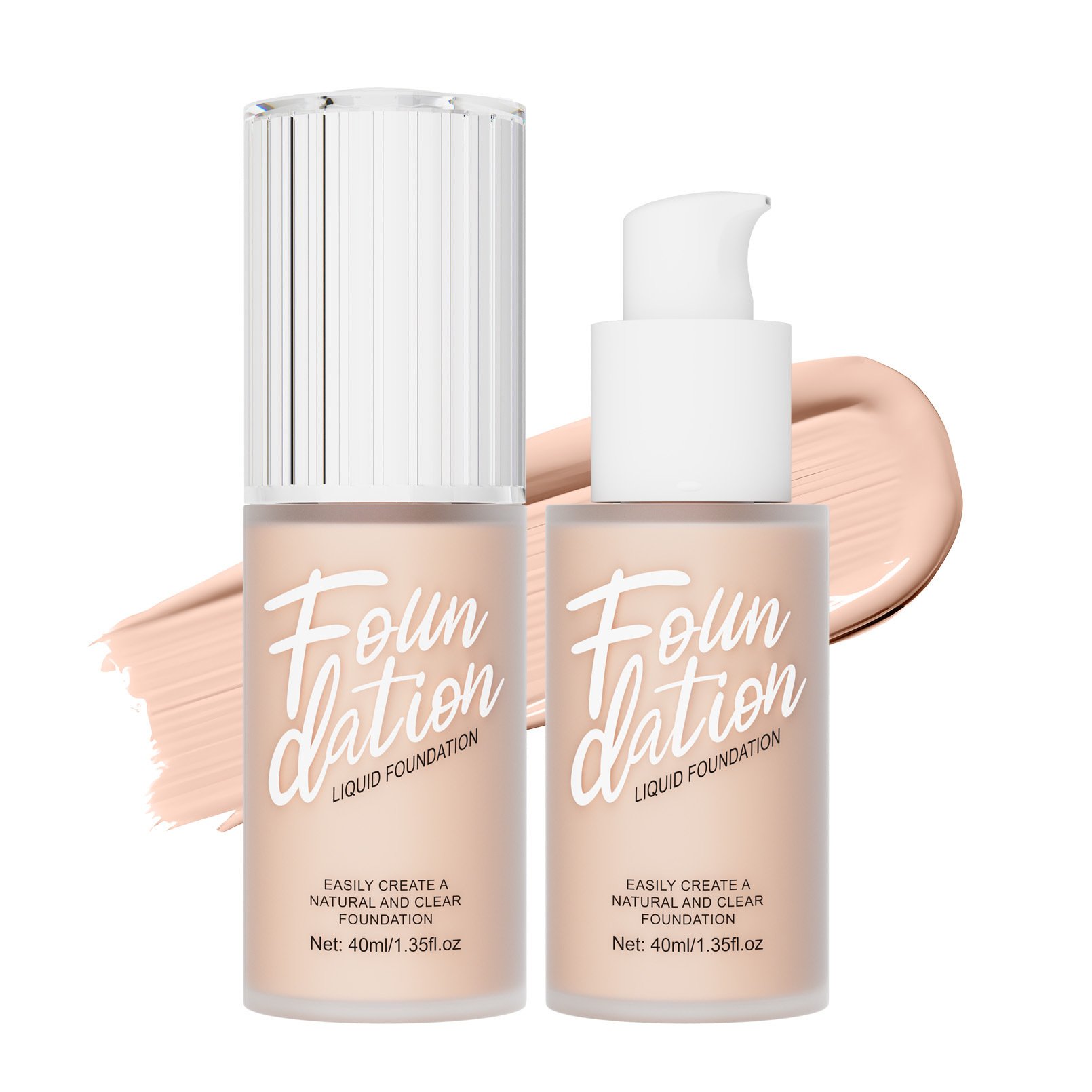 Wholesale Tinted Moisturizer Bulk Foundation Makeup Low Moq Organic Spray Foundation Full Coverage Waterproof