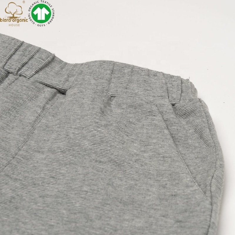 Stretch Organic Jersey Women Pajama Set Raglan Contrasting Grey Women Night Wear Clothing Sets