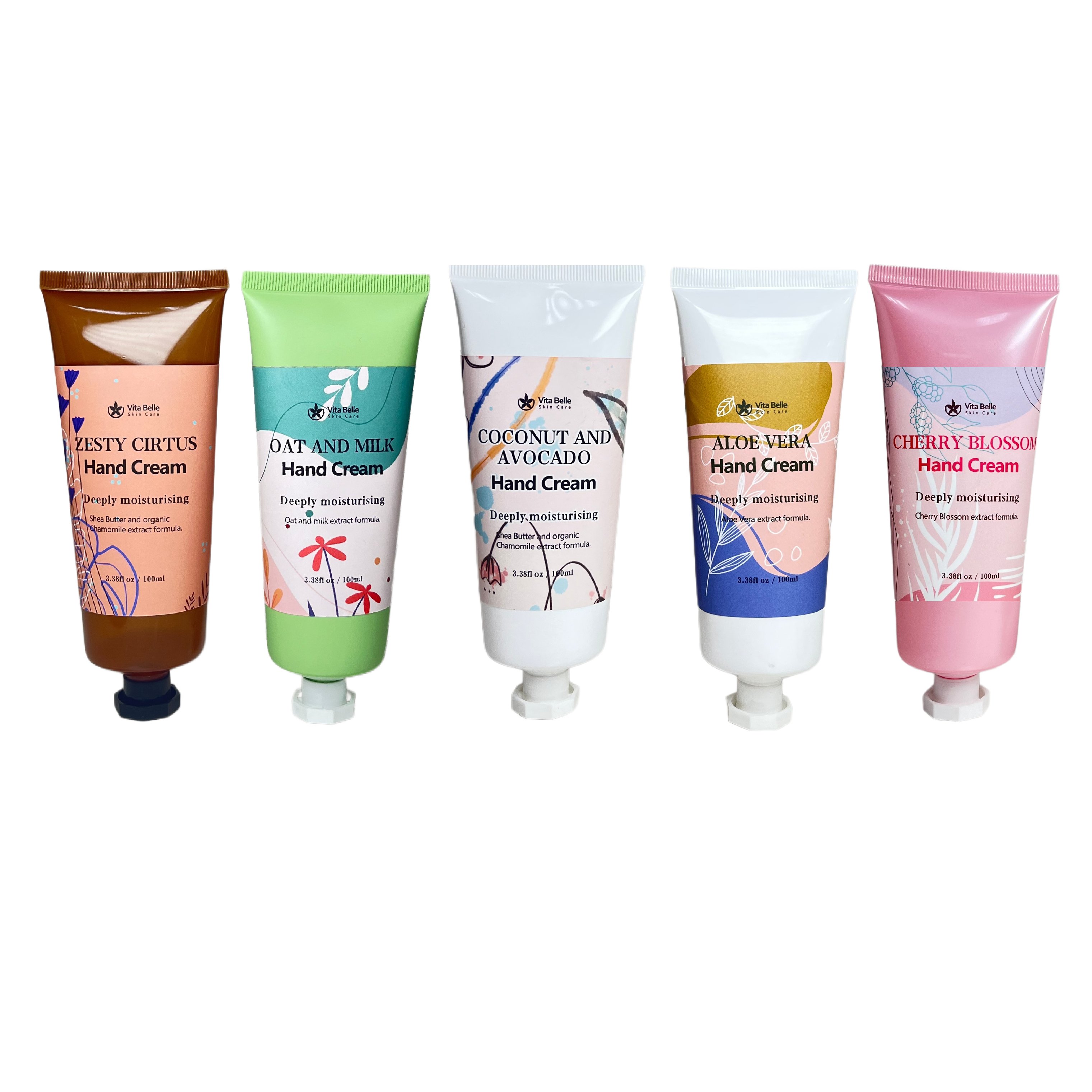 20% shea butter private label Moisturizing whitening avocado olive Hand Cream for dry cracked skin