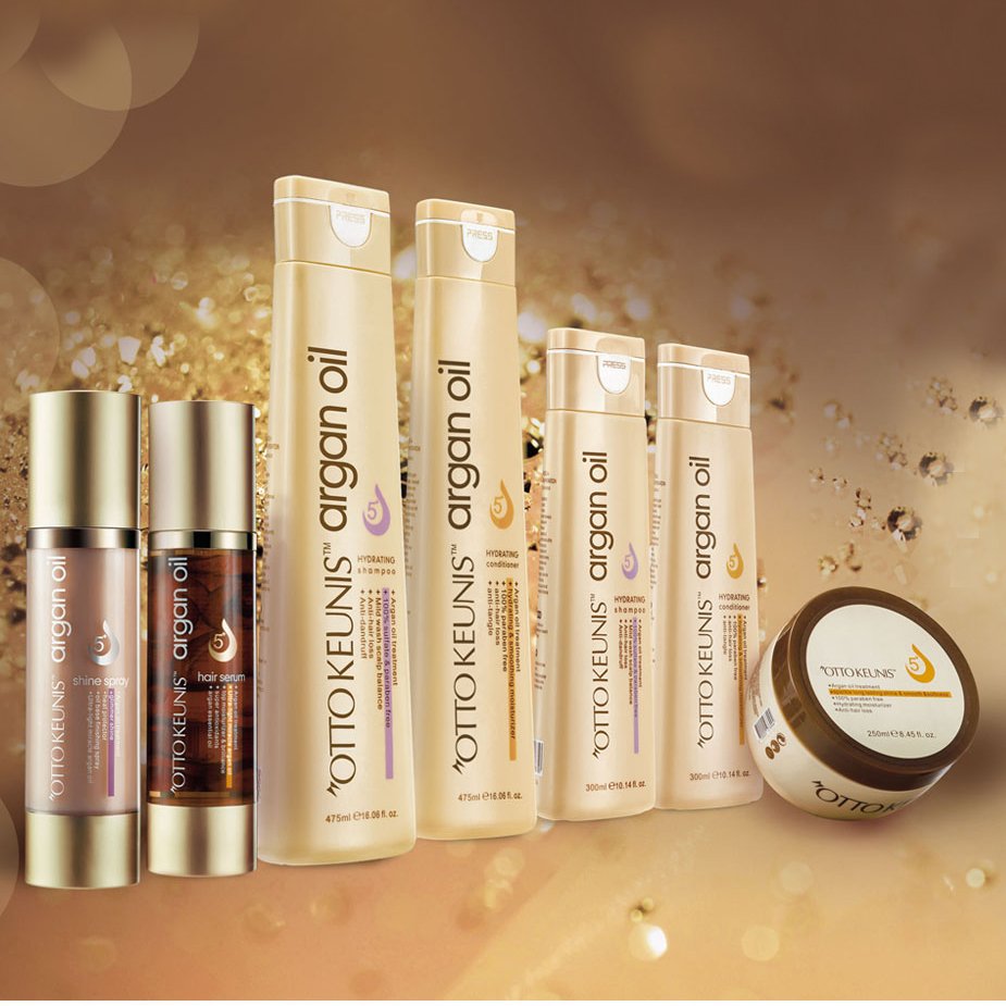Sulfate Free Shea Butter Argan Oil Hair Care Set Silky Smoothness shampoo and conditioner