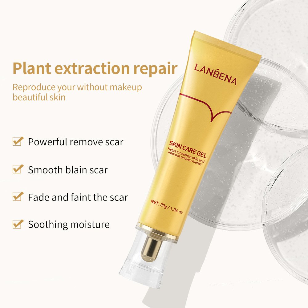 LANBENA Natural Vegan Scar Repair Hyaluronic Acid Acne Treatment Cream Facial Print no Removal Gel
