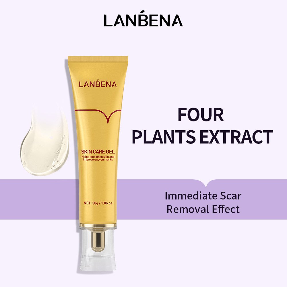 LANBENA Natural Vegan Scar Repair Hyaluronic Acid Acne Treatment Cream Facial Print no Removal Gel