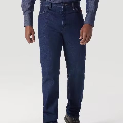 Premium Fire Retardant 100% Cotton Denim Jeans for Men - Ultimate Comfort & Safety