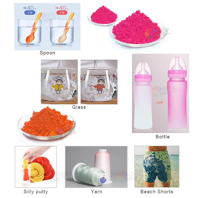 Factory Direct High Temperature Thermochromic Colourchanging Pigment Powder Thermochromic Pigment Powder For Fabric