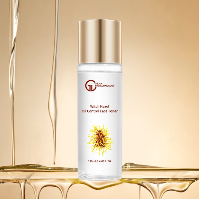 Wholesale Green Tea Anti-acne Witch Hazel Hamamelis Extract Moisturizing Face Toner Oil Control Facial Toner For Skincare