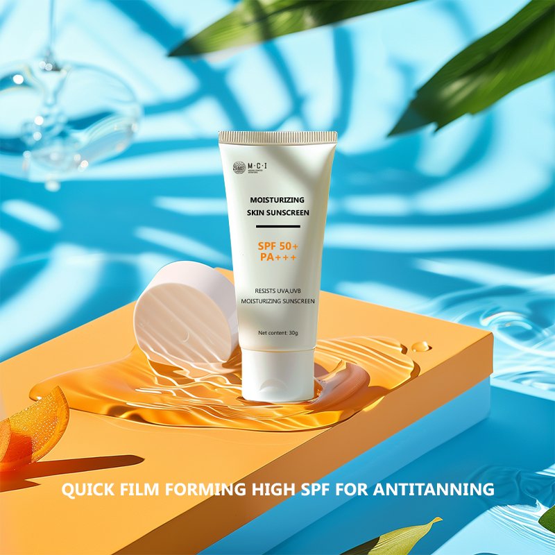 OEM Private Label Whole Body Vegan Whitening Sunblock Organic Anti-Freckle Sundown Sunscreen Sun Cream Spf 50 Face Sunscreen