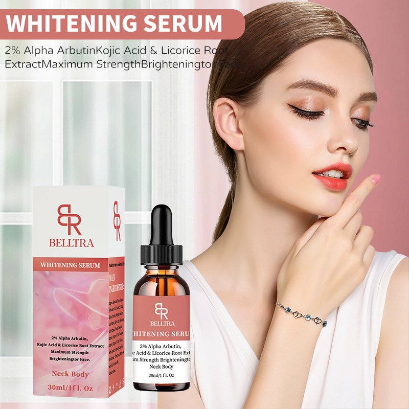 BELLTRA WHITENING SERUM Whitening, brighteningand moisturizing body serum turmeric visage vit c serum aha 30ml