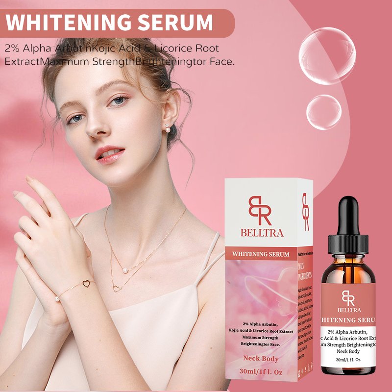 BELLTRA WHITENING SERUM Whitening, brighteningand moisturizing body serum turmeric visage vit c serum aha 30ml