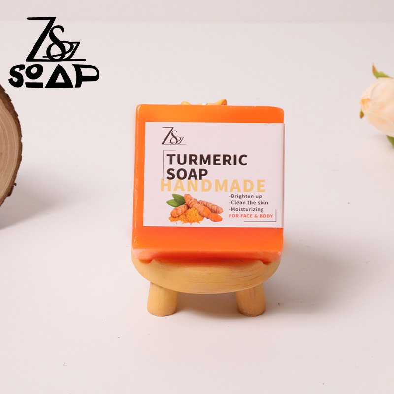 Factory Direct Turmeric Soap Solid Chemical-Free Handmade Soap